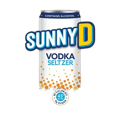 Sunny D Vodka Seltzer 4Pk