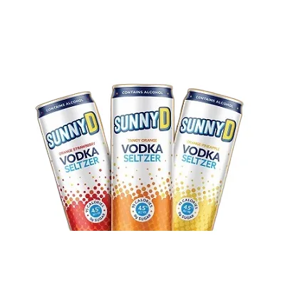 Sunny D Vodka Seltzer Variety 8P...