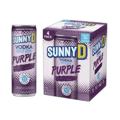 Sunny D Purple Vodka Seltzer