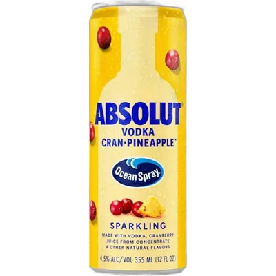 Absolut Ocean Spray Vodka Cran-P...