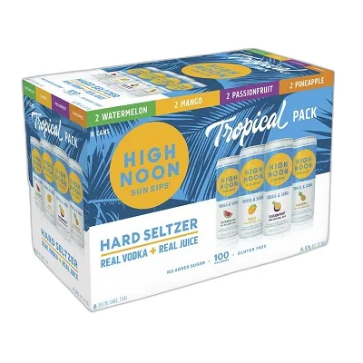 High Noon Tropical Variety 8Pk