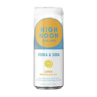 High Noon Lemon 4Pk