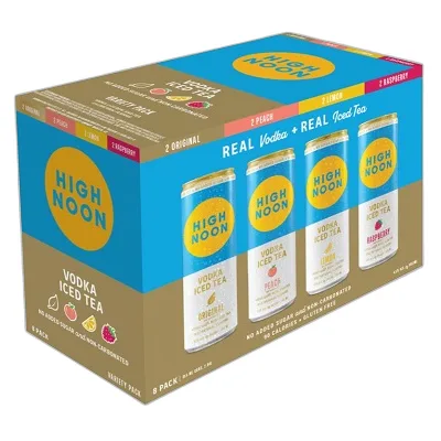High Noon Iced Tea Variety 8Pk