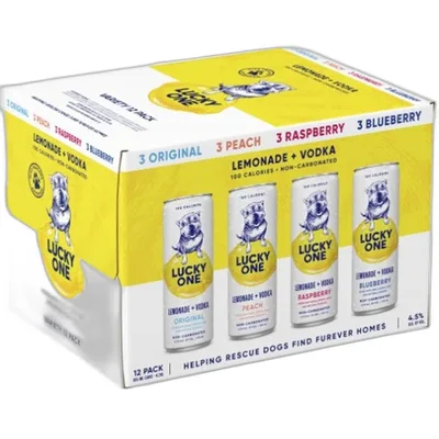 Lucky One Lemonade Variety 12Pk