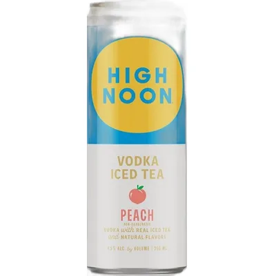 High Noon Iced Tea Peach 4Pk