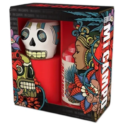 Mi Campo Blanco w/ Skull Mug
