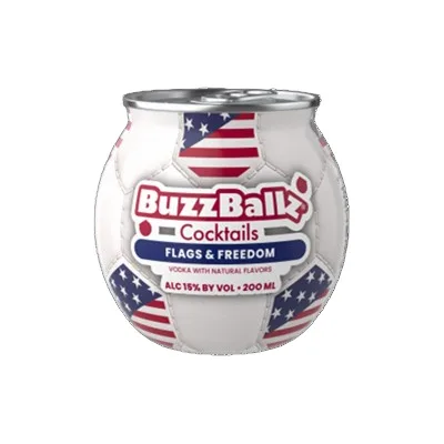 BuzzBallz Cocktails Flags & Free...