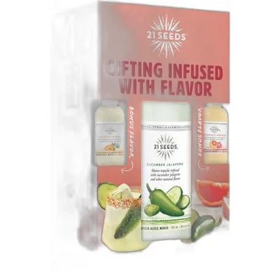 21 Seeds Cucumber Jalapeno Tequi...