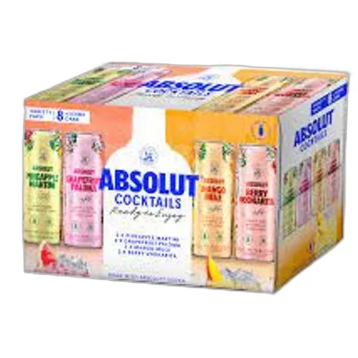 Absolut RTD Variety 8Pk