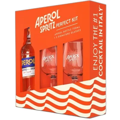 Aperol w/ Signature Glasses Gift...