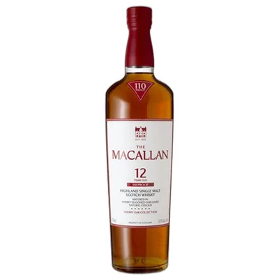 The Macallan Sherry Oak 12Y High...