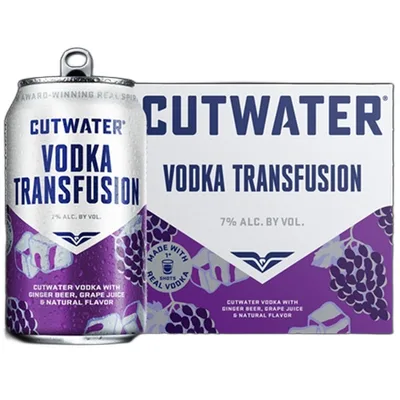 Cutwater Vodka Transfusion 4Pk