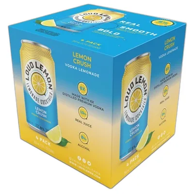 Loud Lemon Lemon Crush 4PK