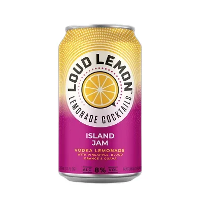 Loud Lemon Island Jam 4Pk