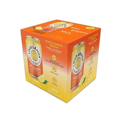 Loud Lemon Peach Mango Dream 4PK