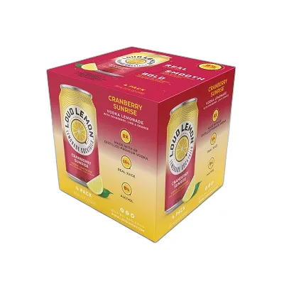 Loud Lemon Cranberry Sunrise 4PK