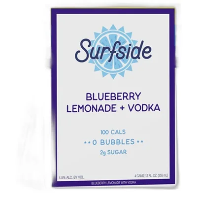 Surfside Blueberry Lemonade 4Pk