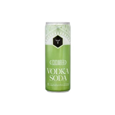 Cucumber Vodka & Soda RTD 4Pk