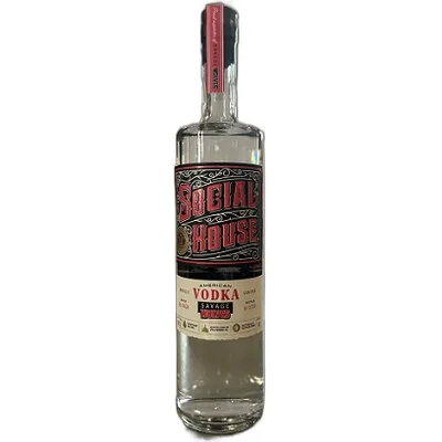 Social House Vodka Savage Wolves...