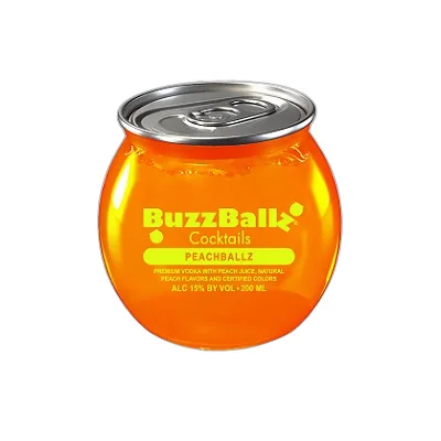 BuzzBallz Cocktails PeachBallz