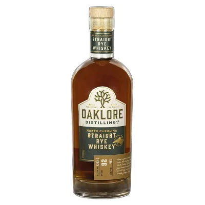 Oaklore NC Straight Rye Whiskey