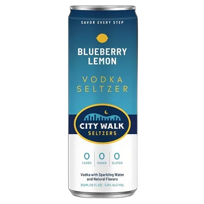 City Walk Blueberry Lemon Seltze...